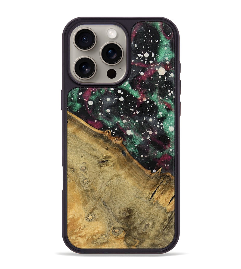 iPhone 16 Pro Max Wood Phone Case - Kung (Cosmos, 739671)