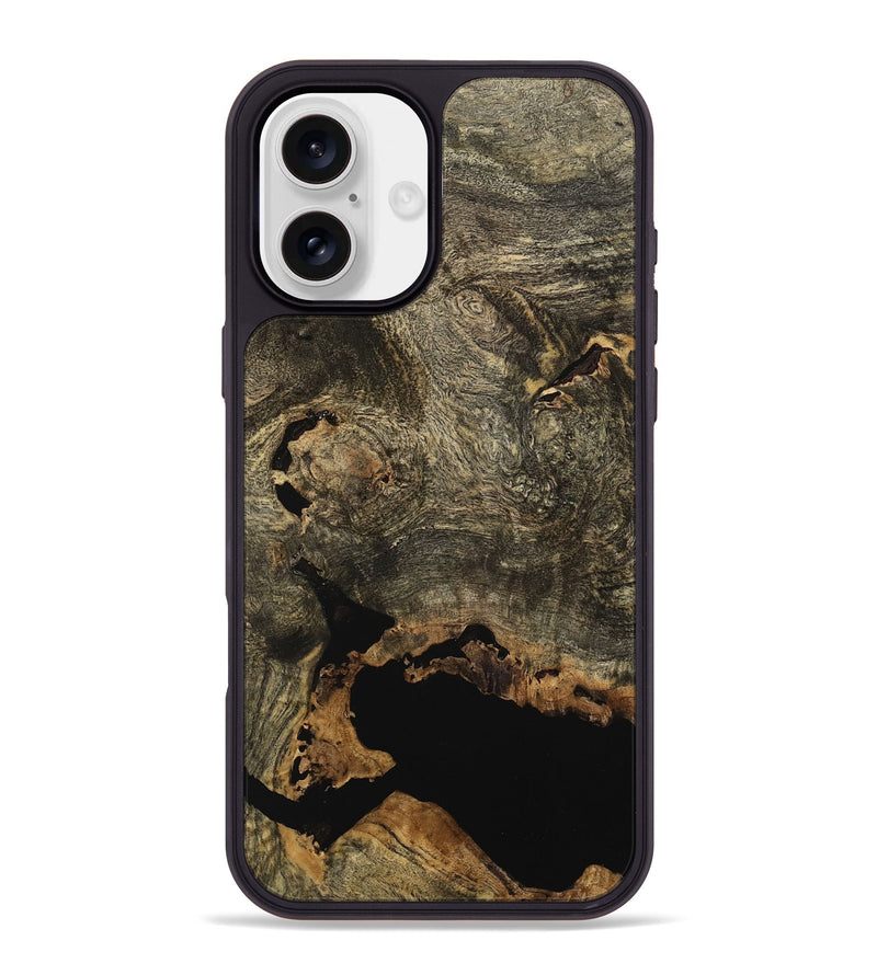 iPhone 16 Plus Wood Phone Case - Berlin (Wood Burl, 739761)