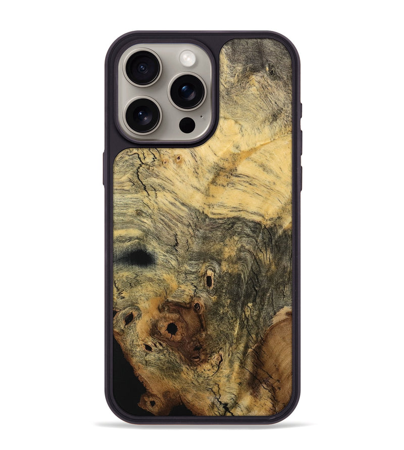 iPhone 15 Pro Max Wood Phone Case - Doss (Wood Burl, 739763)