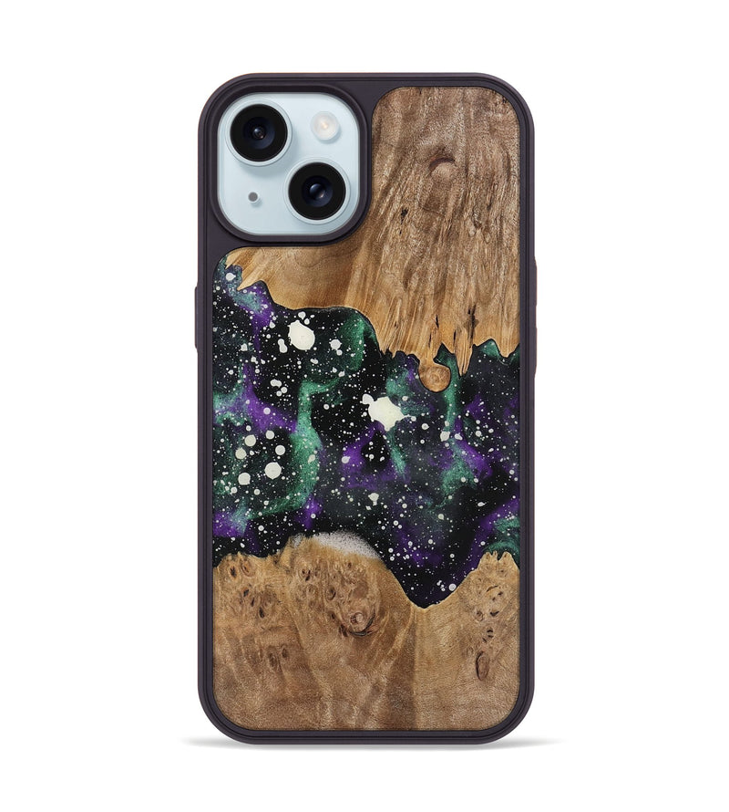 iPhone 15 Wood Phone Case - Tisa (Cosmos, 739773)