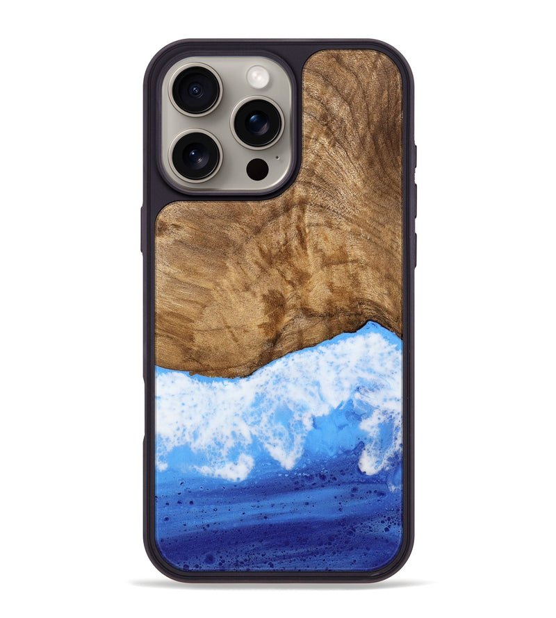 iPhone 16 Pro Max Wood Phone Case - Joyann (Coastal, 739813)