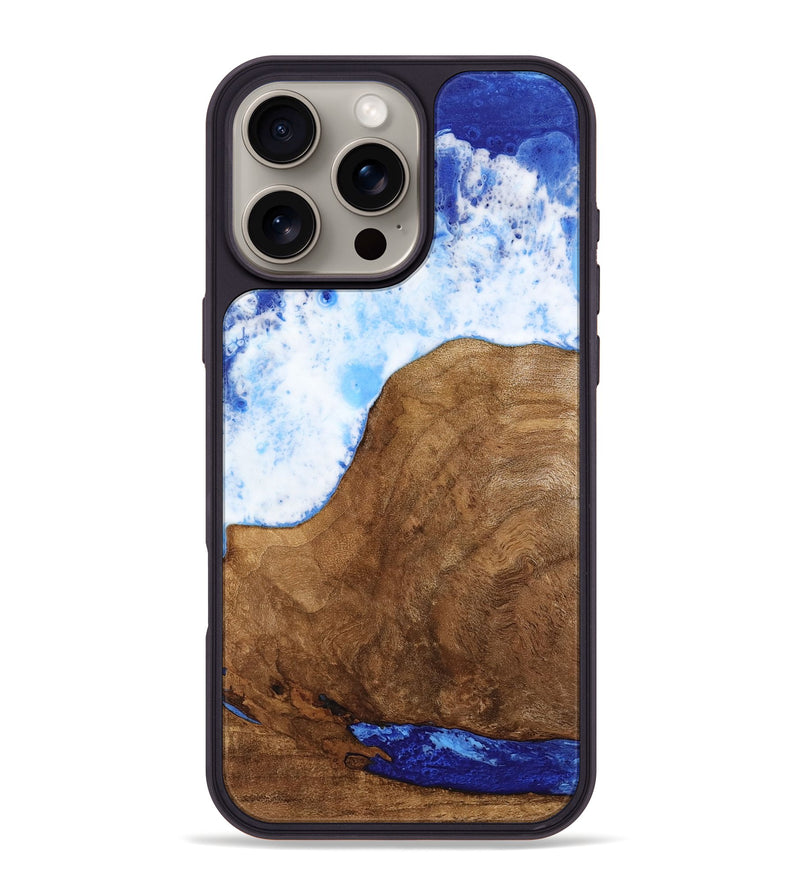iPhone 16 Pro Max Wood Phone Case - Elizah (Coastal, 739817)