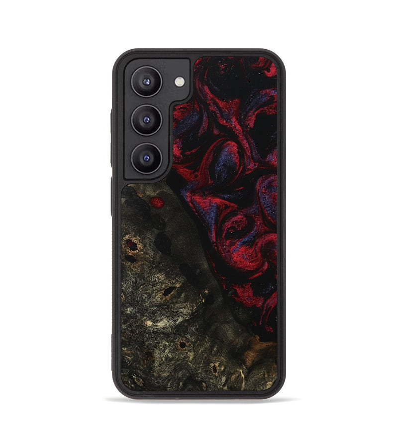 Galaxy S23 Wood Phone Case - Erastus (Red, 739887)