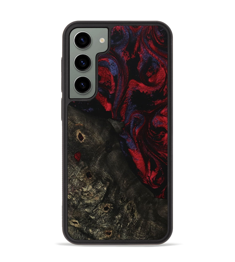 Galaxy S23 Plus Wood Phone Case - Auguste (Red, 739897)