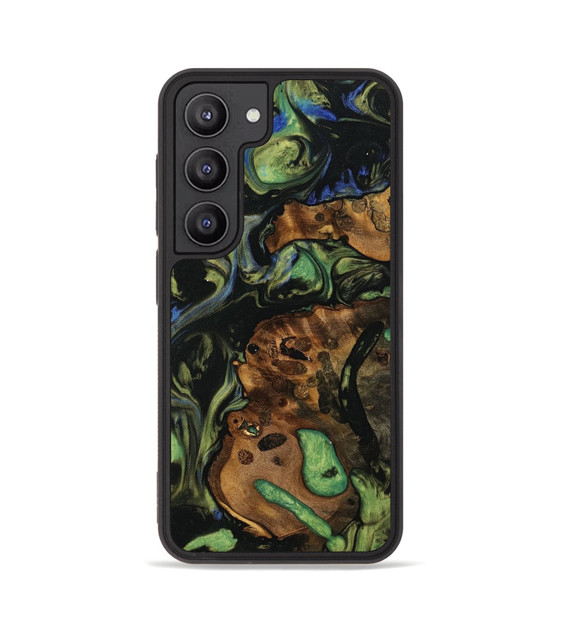 Galaxy S23 Wood Phone Case - Renato (Green, 739937)