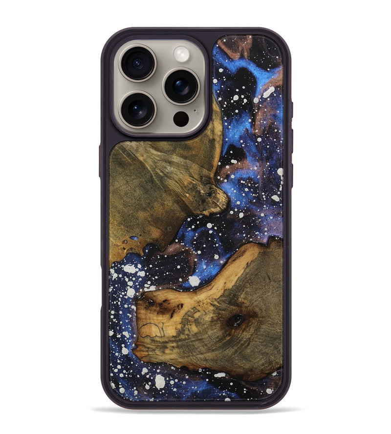 iPhone 16 Pro Max Wood Phone Case - Paqs (Cosmos, 739951)