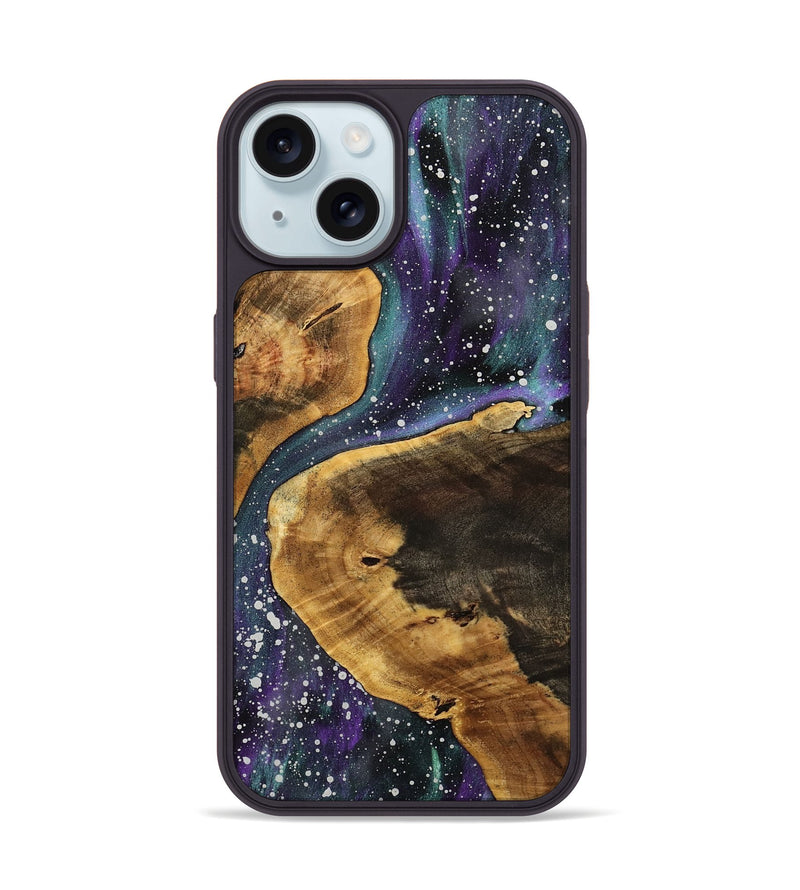 iPhone 15 Wood Phone Case - Ermo (Cosmos, 739980)