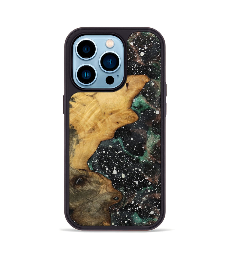 iPhone 14 Pro Wood Phone Case - Cheng (Cosmos, 739998)