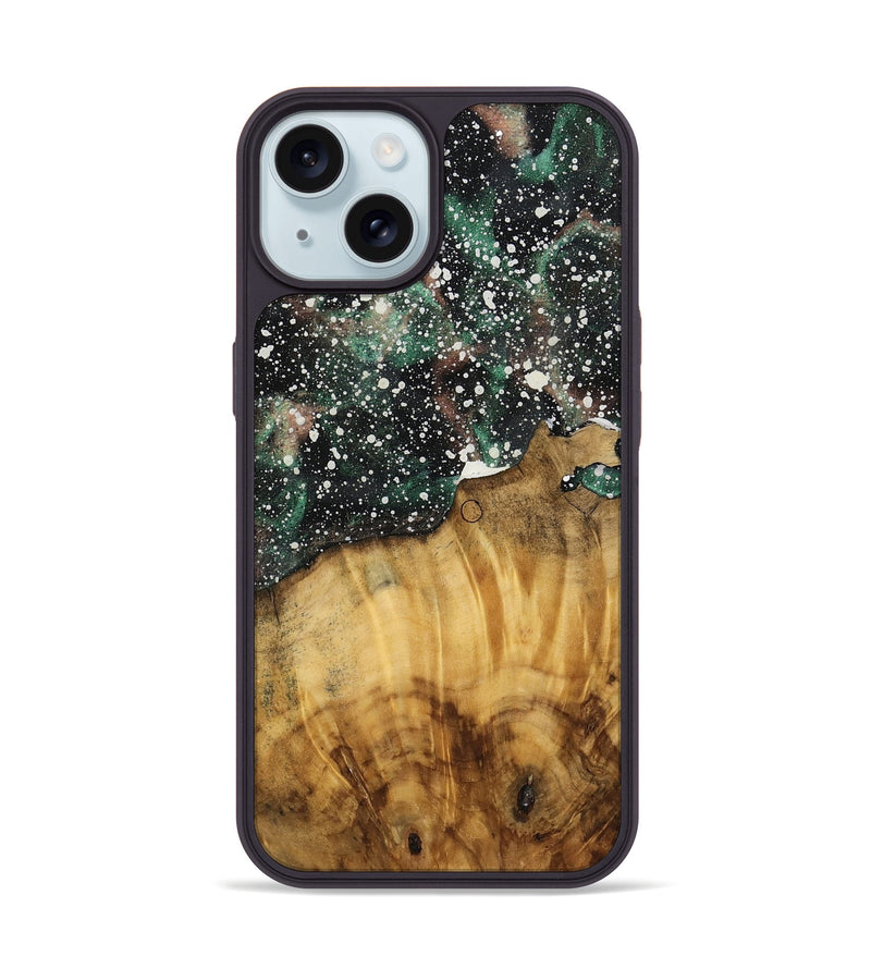 iPhone 15 Wood Phone Case - Pippa (Cosmos, 740014)