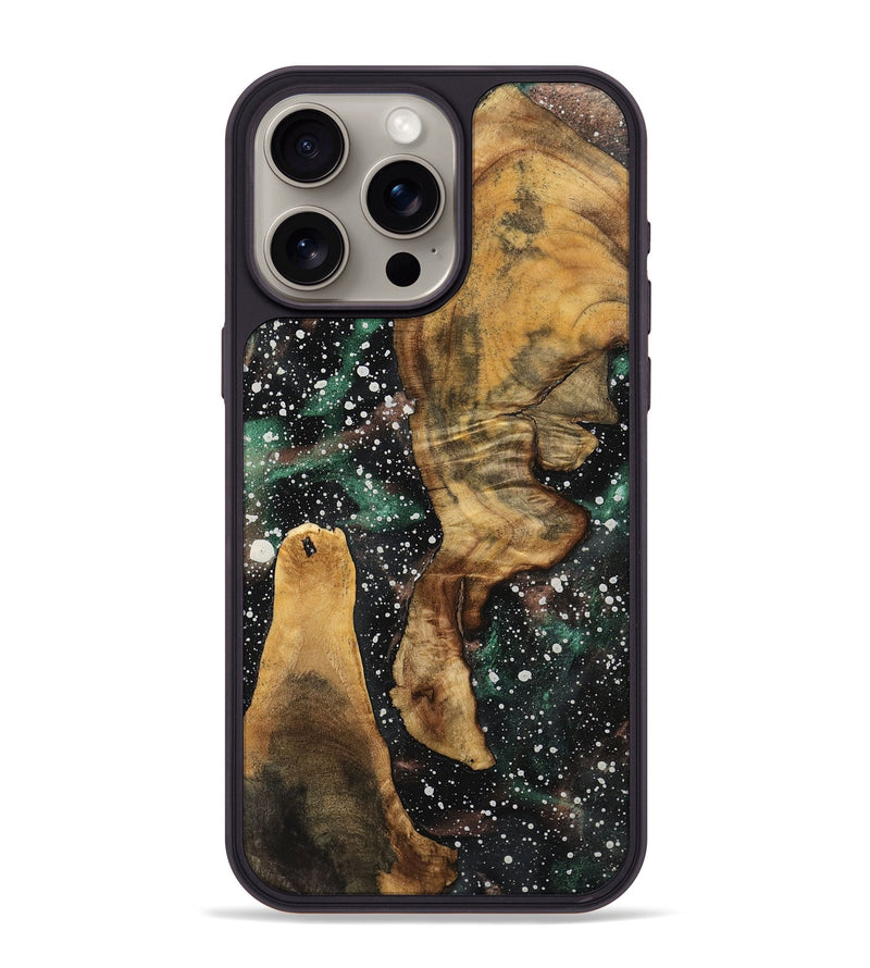 iPhone 15 Pro Max Wood Phone Case - Maroun (Cosmos, 740015)