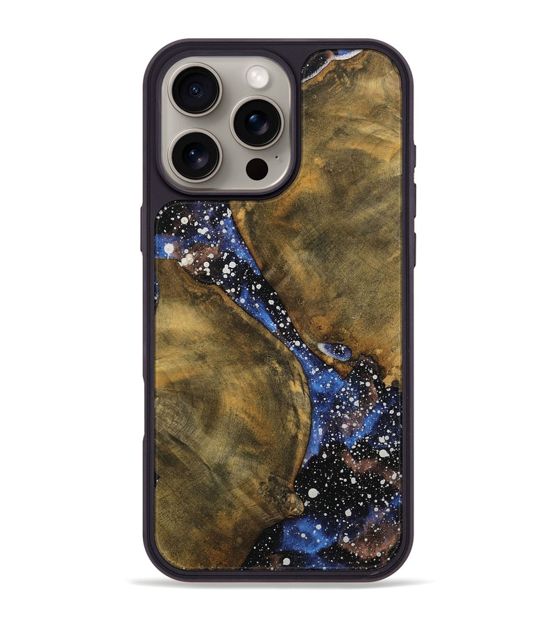iPhone 16 Pro Max Wood Phone Case - Alvina (Cosmos, 740019)