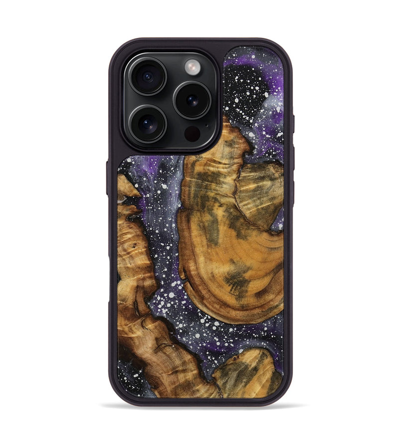 iPhone 16 Pro Wood Phone Case - Rickie (Cosmos, 740322)