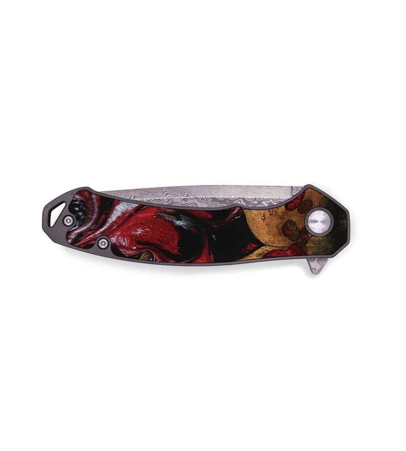 EDC Wood Pocket Knife - Cason (Red, 740326)