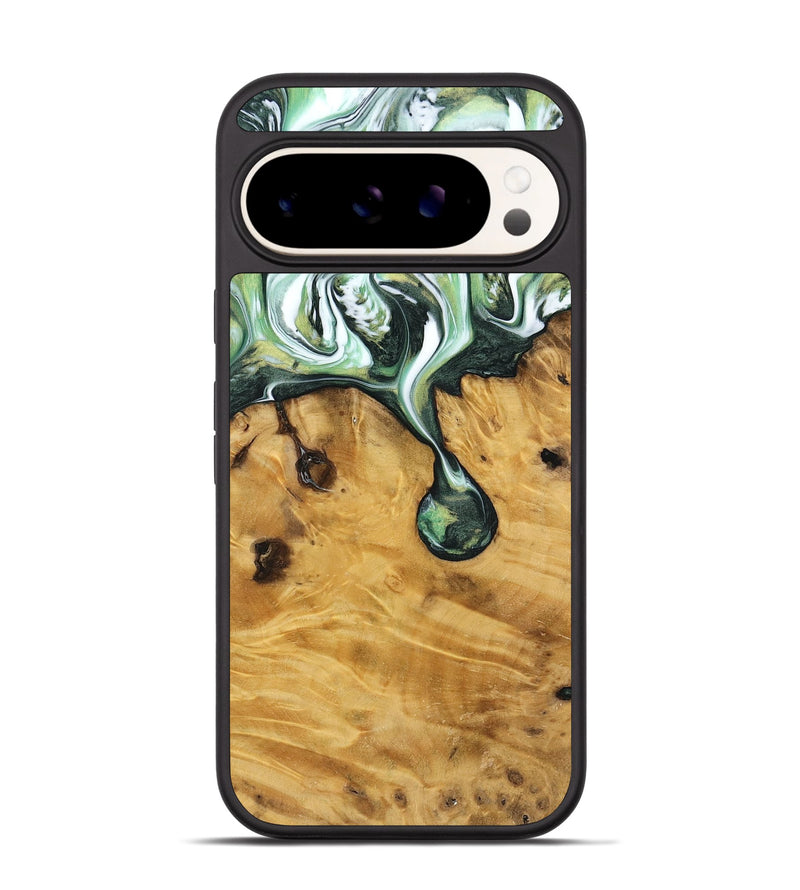 Pixel 9 Wood Phone Case - Andres (Green, 740361)