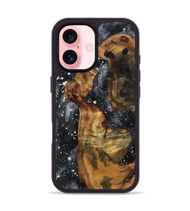 iPhone 16 Wood Phone Case - Ronnica (Cosmos, 740382)