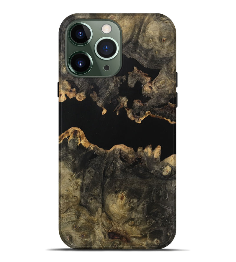iPhone 13 Pro Max Wood Live Edge Phone Case - Graeme (Wood Burl, 740587)