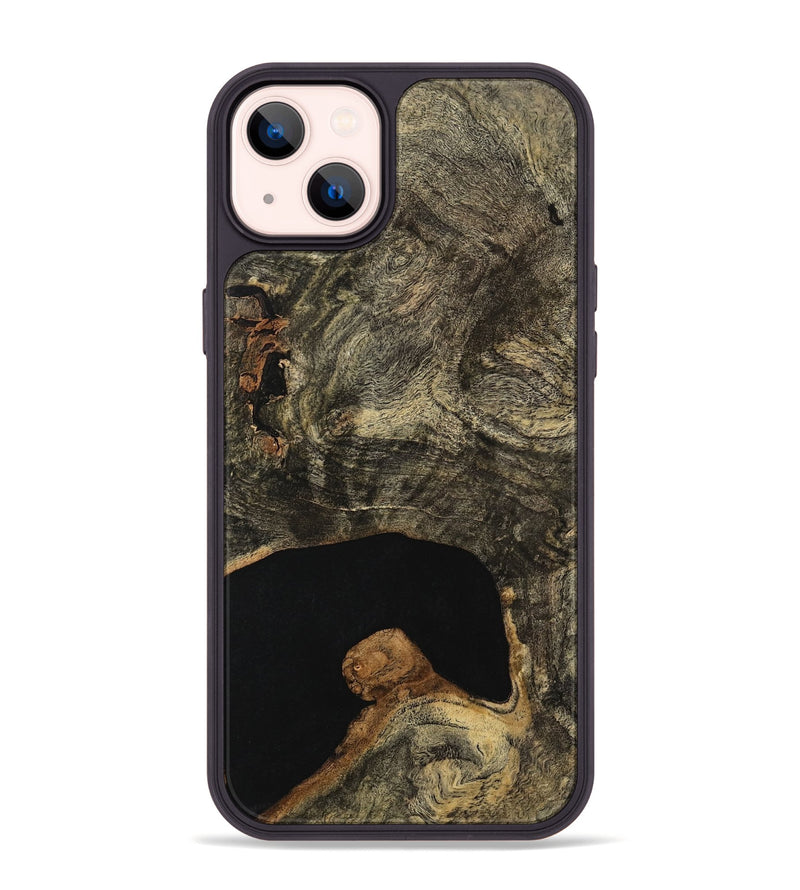 iPhone 14 Plus Wood Phone Case - Thoai (Wood Burl, 740674)