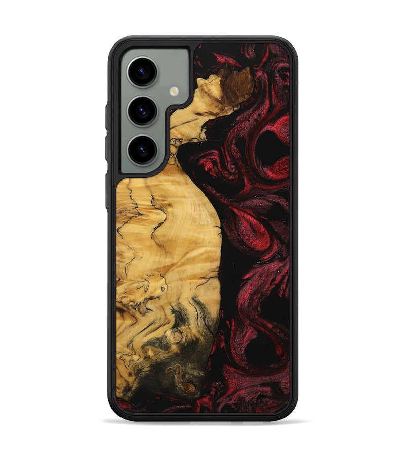 Galaxy S24 Plus Wood Phone Case - Franc (Red, 740677)