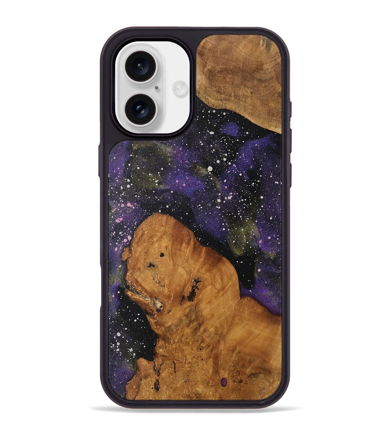 iPhone 16 Plus Wood Phone Case - Willeke (Cosmos, 740751)