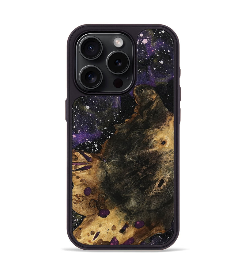 iPhone 15 Pro Wood Phone Case - Ariadne (Cosmos, 740764)
