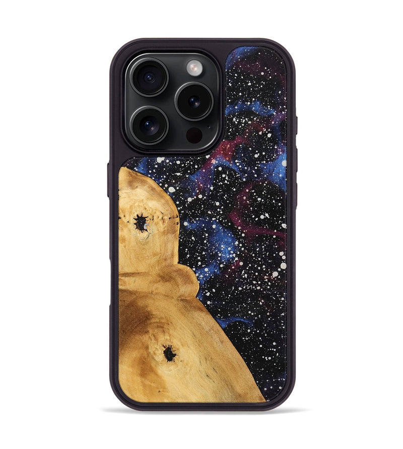 iPhone 16 Pro Wood Phone Case - Math (Cosmos, 740973)