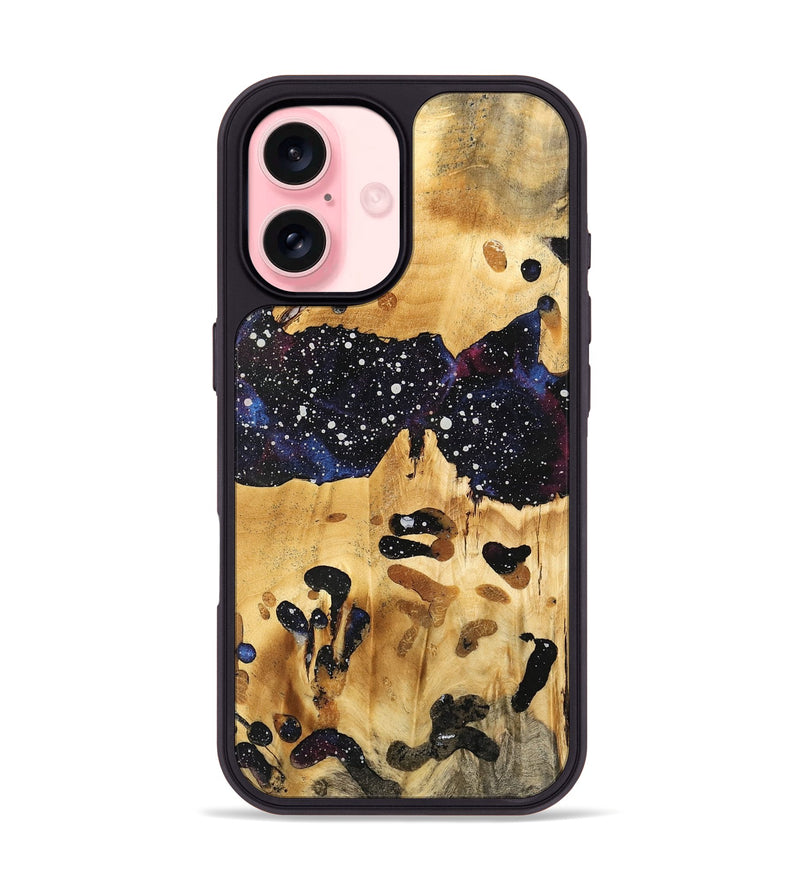 iPhone 16 Wood Phone Case - Fabiola (Cosmos, 740993)