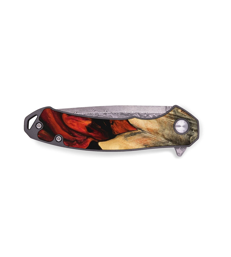 EDC Wood Pocket Knife - Preet (Red, 741008)