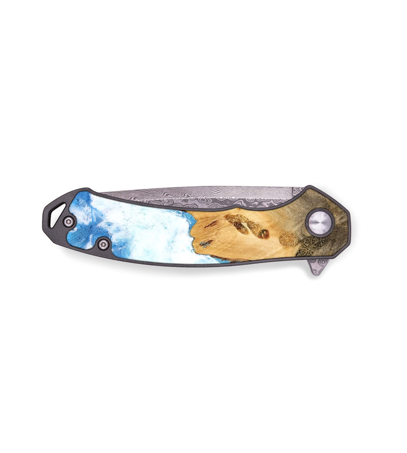 EDC Wood Pocket Knife - Helli (Coastal, 741026)