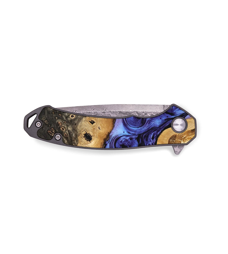 EDC Wood Pocket Knife - Eline (Purple, 741415)
