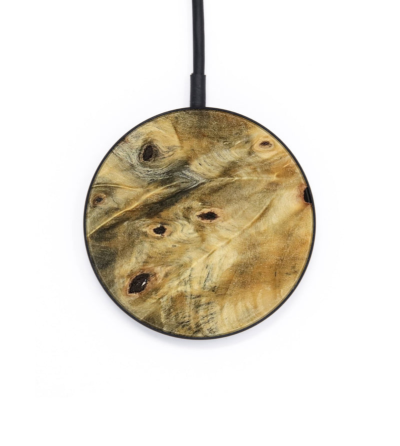 Circle Wood Wireless Charger - Roxanne (Wood Burl, 741471)