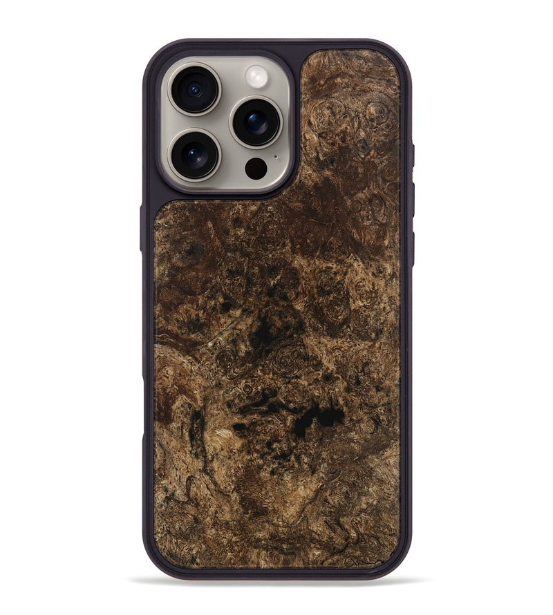 iPhone 16 Pro Max Wood Phone Case - Fran (Wood Burl, 741472)