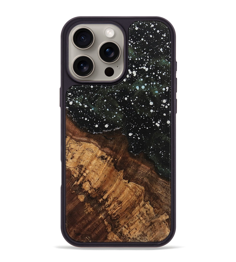 iPhone 16 Pro Max Wood Phone Case - Aurelio (Cosmos, 741526)