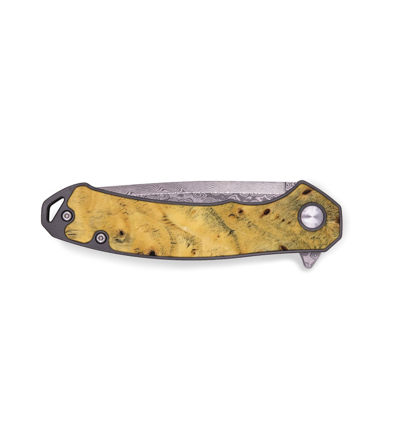 EDC Wood Pocket Knife - Saibal (Wood Burl, 741686)