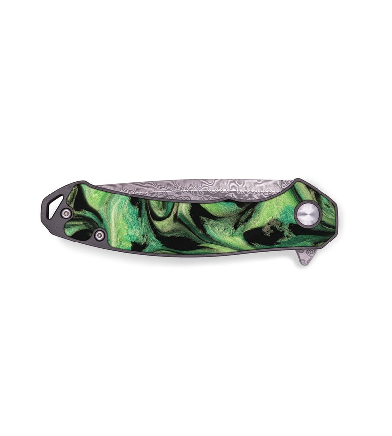 EDC ResinArt Pocket Knife - Tamma (Green, 741730)