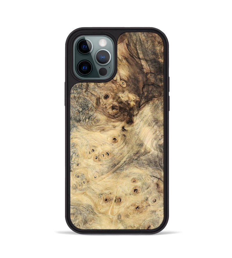 iPhone 12 Pro Wood Phone Case - Cyrine (Wood Burl, 741793)