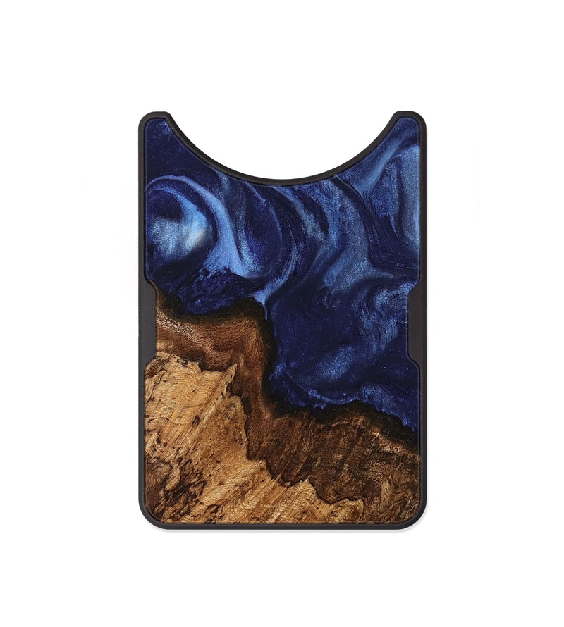 Alloy Wood Wallet - Phebe (Blue, 741976)