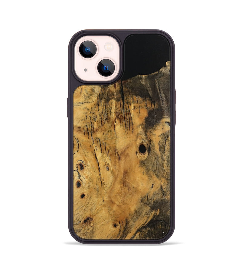 iPhone 14 Wood Phone Case - Kirt (Wood Burl, 741981)