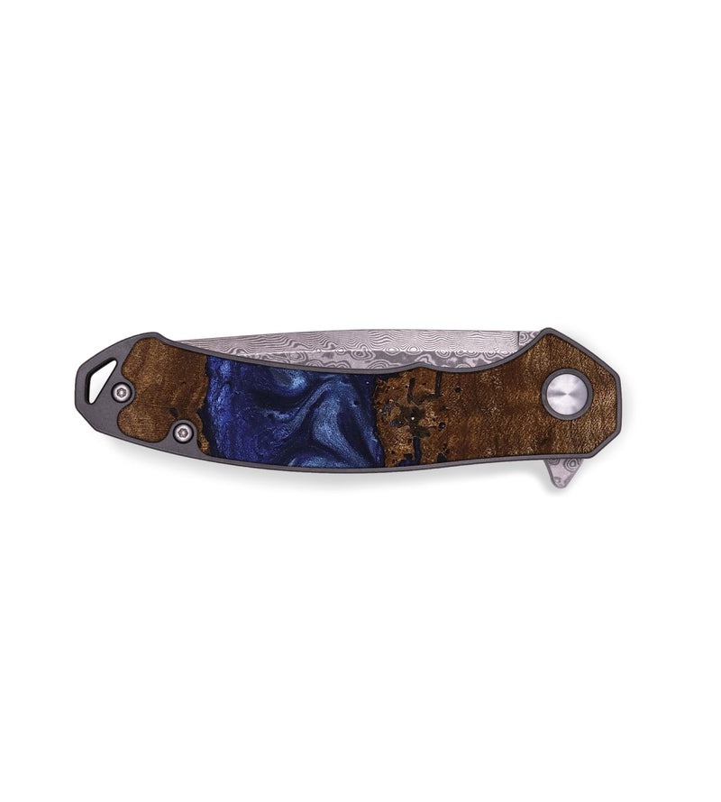 EDC Wood Pocket Knife - Jayla (Blue, 742006)