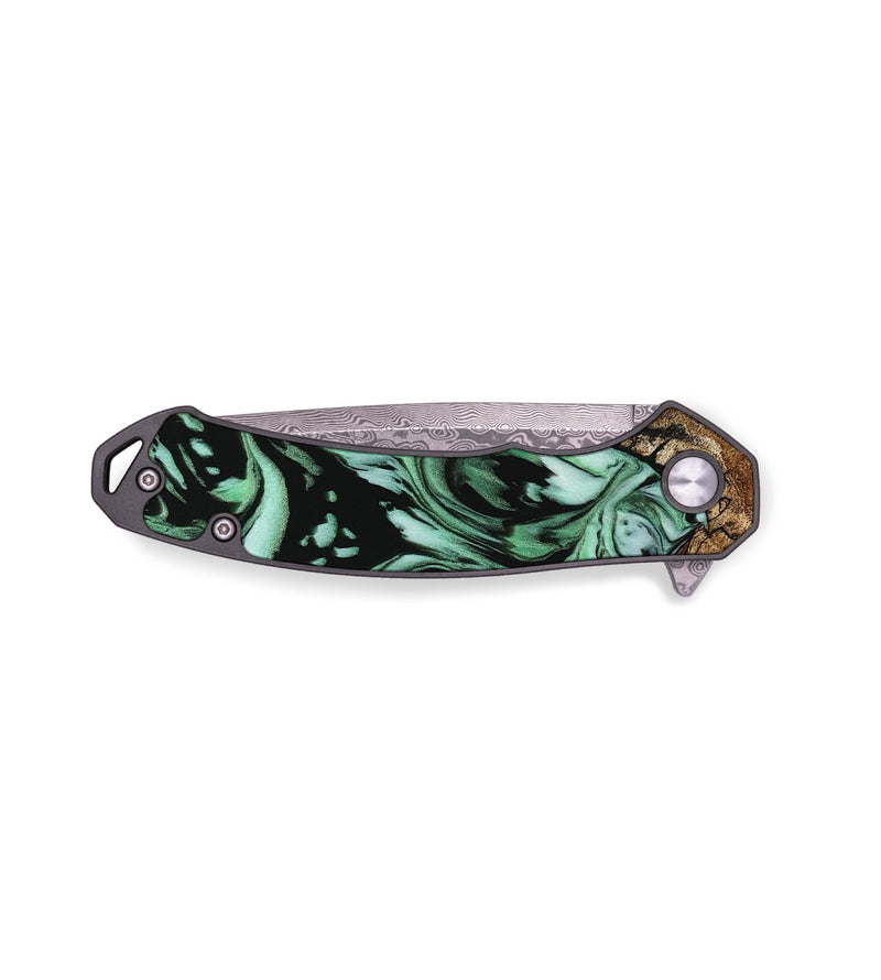 EDC Wood Pocket Knife - Laddie (Green, 742262)
