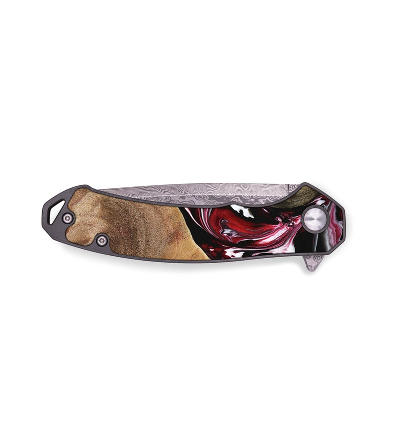 EDC Wood Pocket Knife - Heath (Red, 742263)