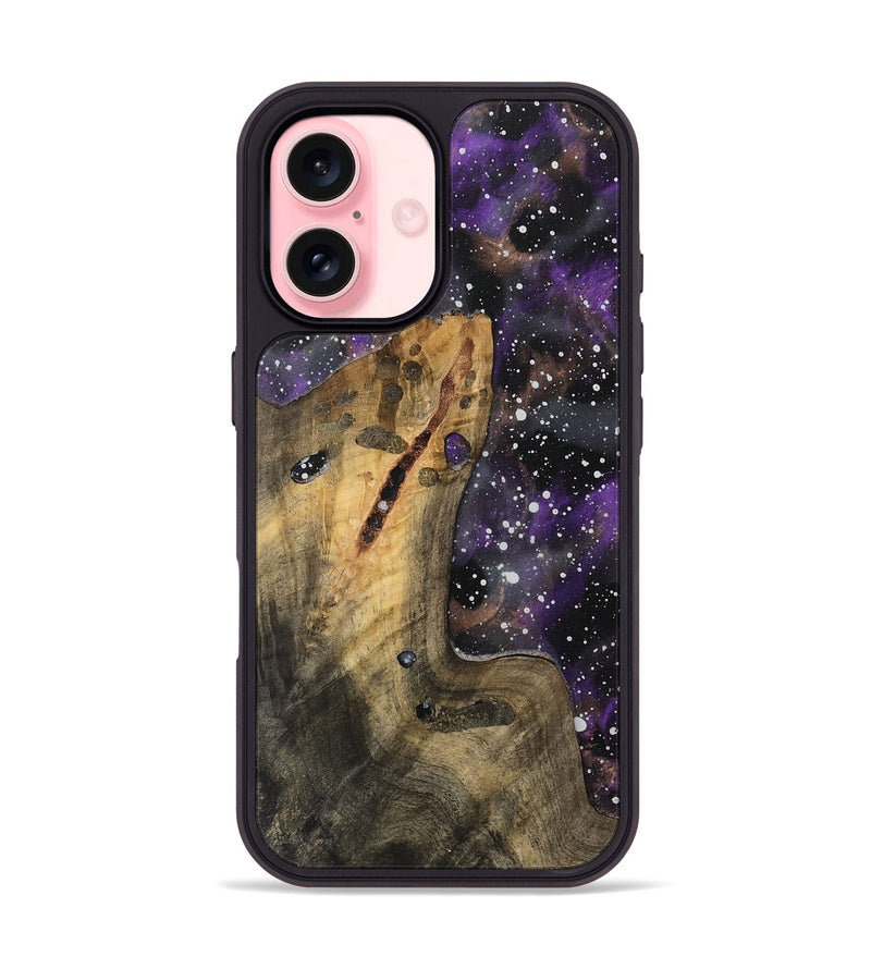 iPhone 16 Wood Phone Case - Joannie (Cosmos, 742383)