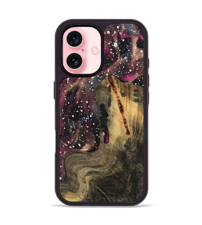 iPhone 16 Wood Phone Case - Arlina (Cosmos, 742420)
