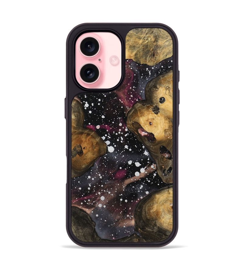 iPhone 16 Wood Phone Case - Janessa (Cosmos, 742432)