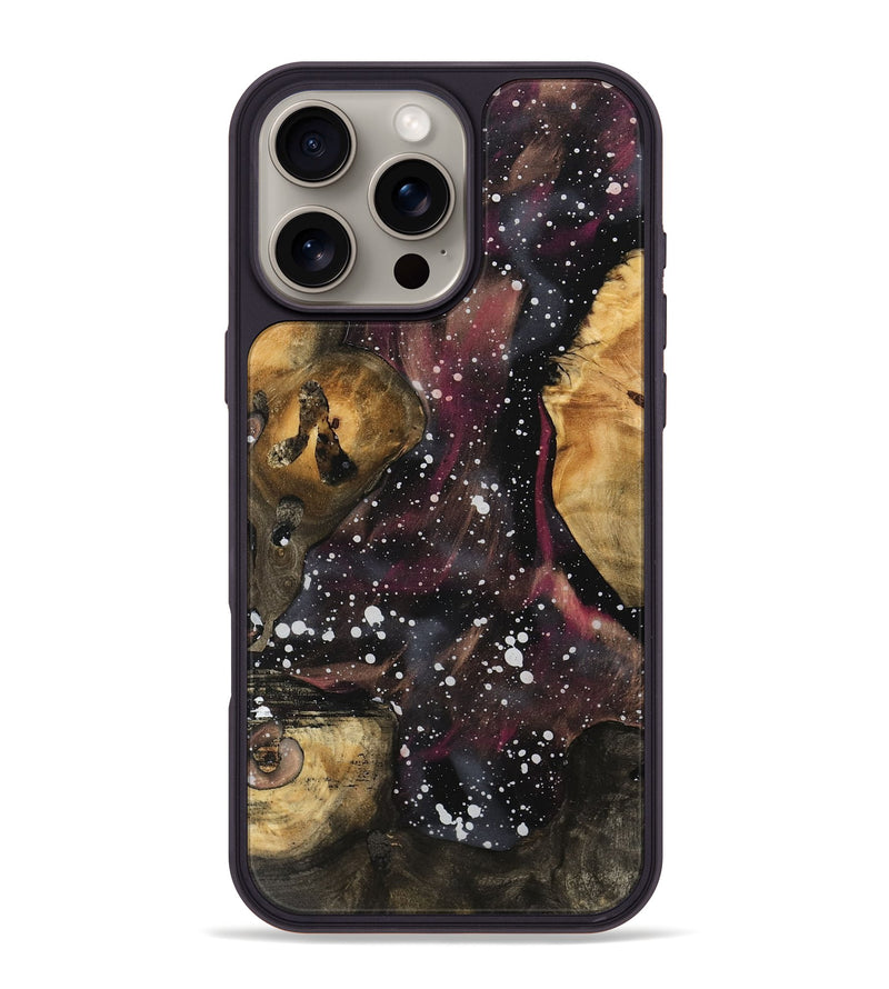 iPhone 16 Pro Max Wood Phone Case - Clytie (Cosmos, 742450)