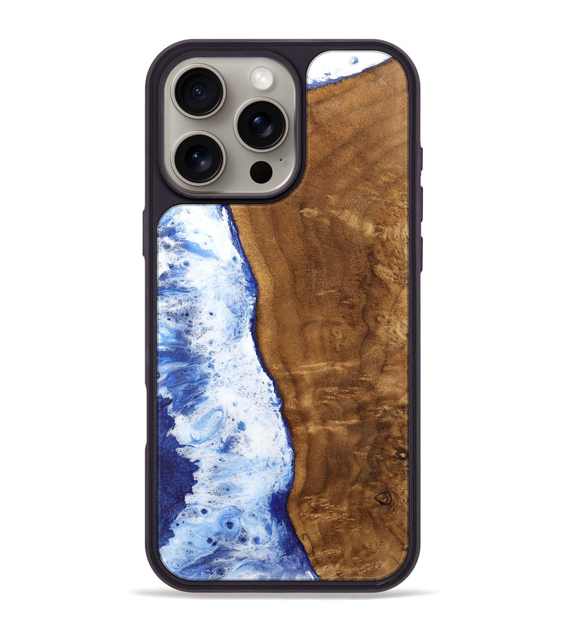 iPhone 16 Pro Max Wood Phone Case - Omer (Coastal, 742518)