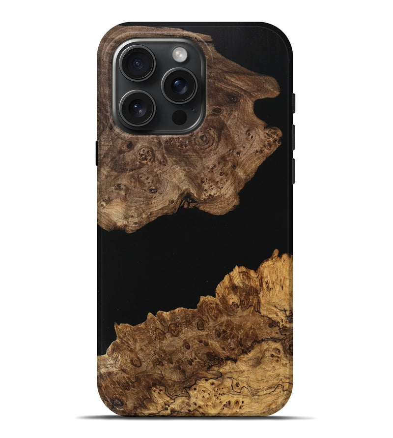 iPhone 16 Pro Max Wood Live Edge Phone Case - Susi (Wood Burl, 742587)