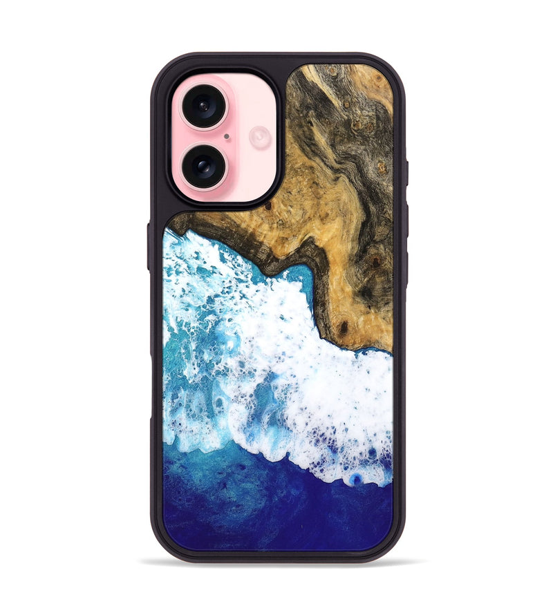 iPhone 16 Wood Phone Case - Carson (Coastal, 742676)
