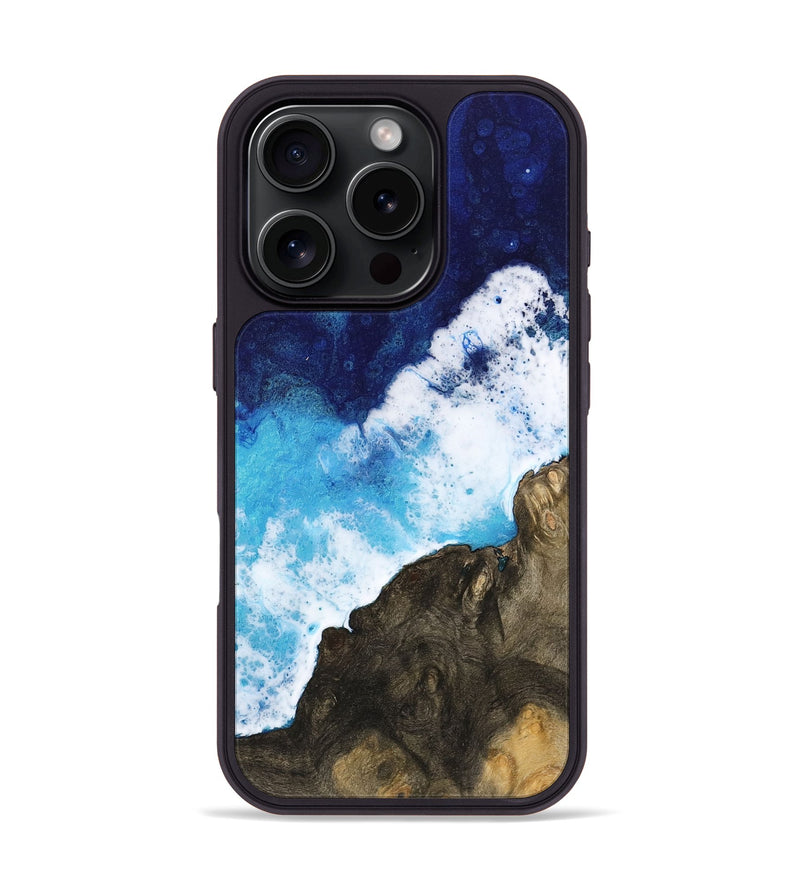 iPhone 16 Pro Wood Phone Case - Lourdes (Coastal, 742696)