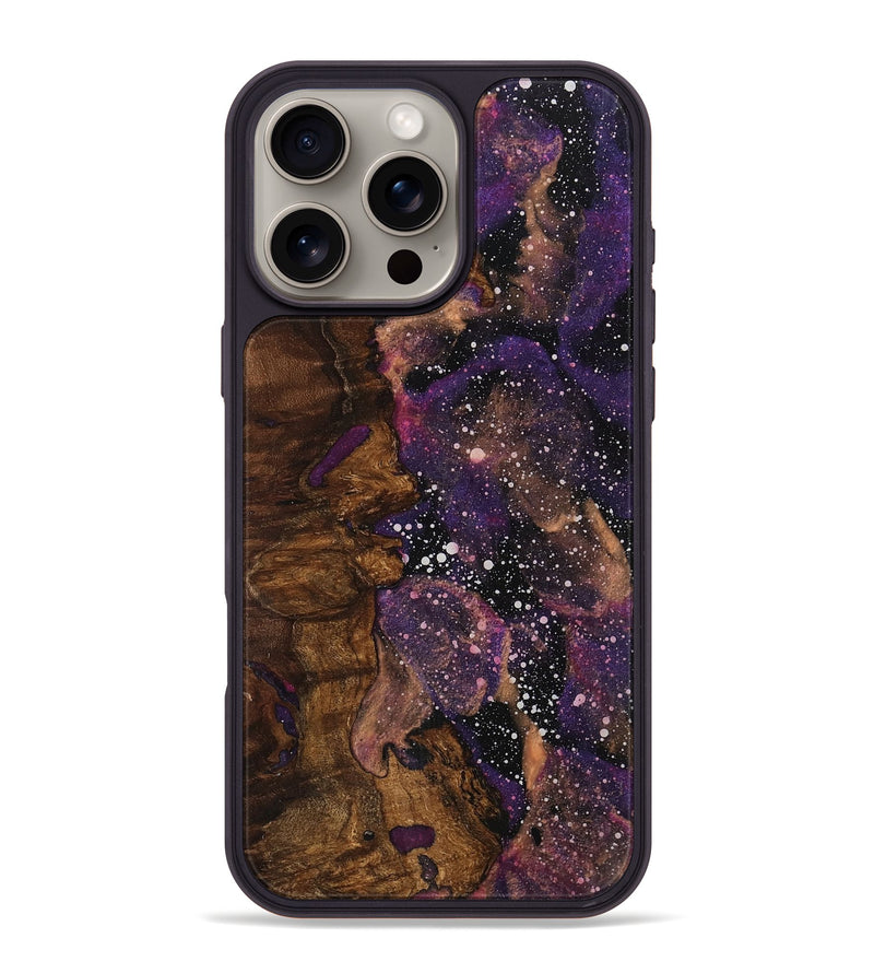 iPhone 16 Pro Max Wood Phone Case - Djenana (Cosmos, 742706)