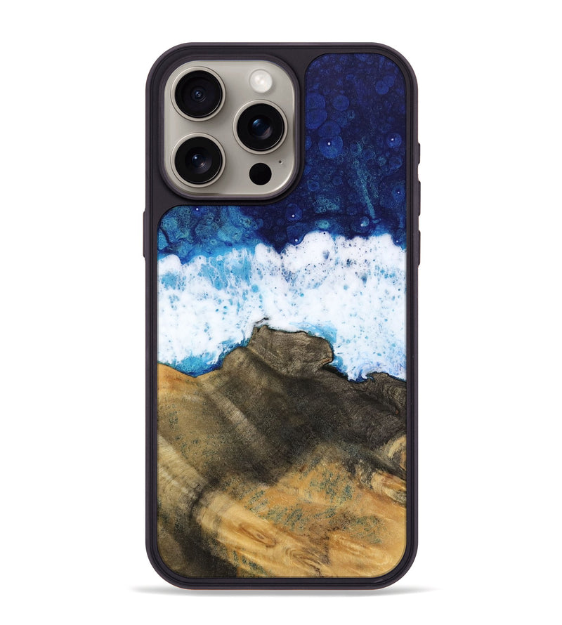 iPhone 15 Pro Max Wood Phone Case - Amalee (Coastal, 742724)
